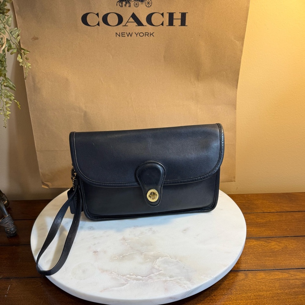 COACH vintage TURNLOCK CLUTCH🔥9971
